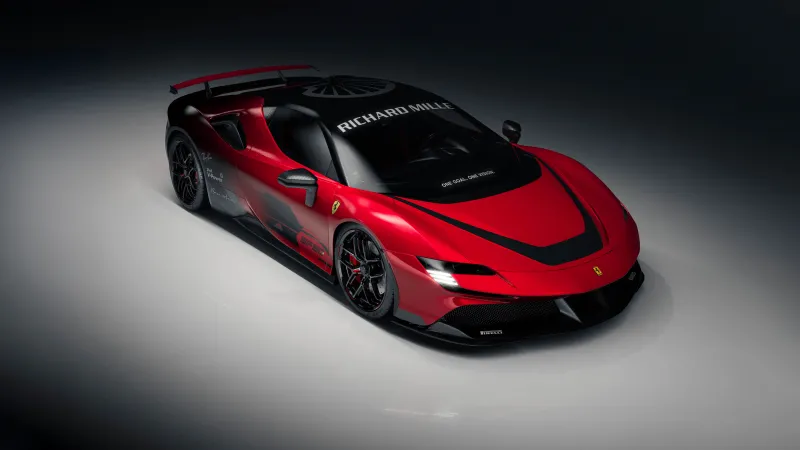 Ferrari SF90, 8K wallpaper