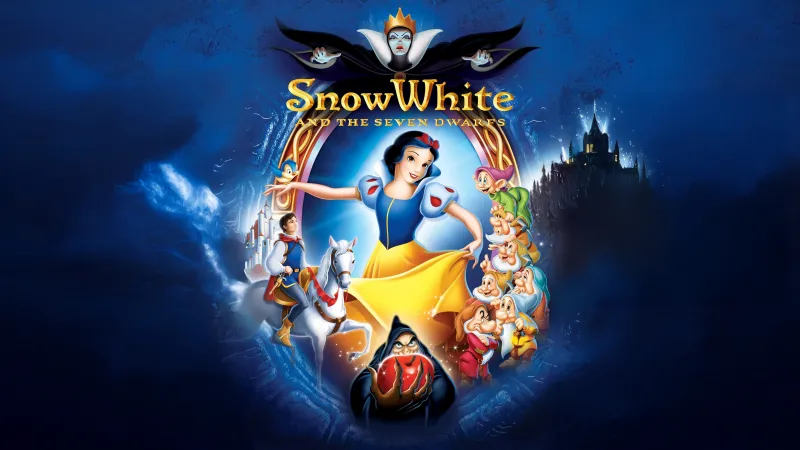 Snow White and the Seven Dwarfs 1937, Movie poster 5K