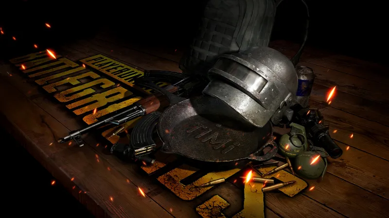 PlayerUnknown's Battlegrounds Game Art, PUBG helmet, Level 3 helmet