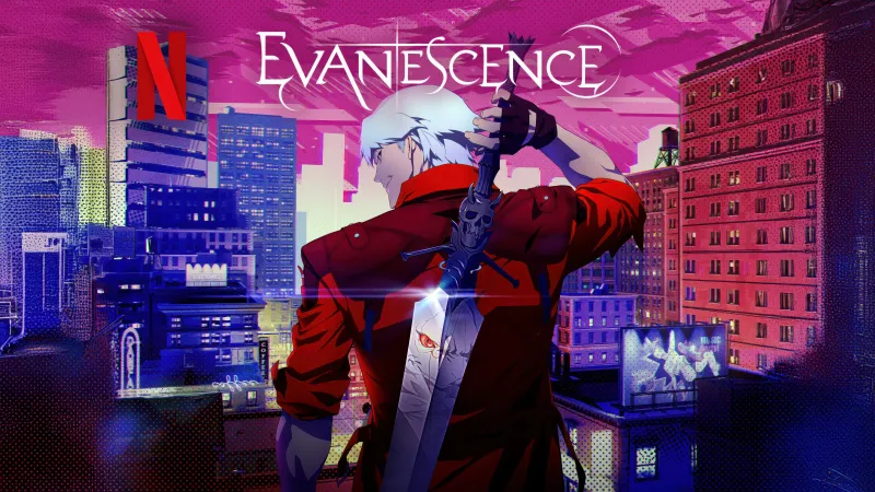 Devil May Cry wallpaper, Netflix series, Dante, Evanescence