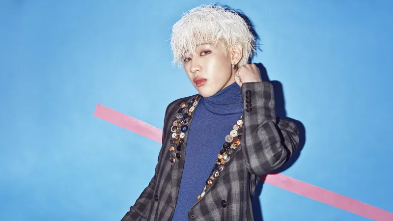BamBam, Blue Wallpaper, 8K Wallpaper