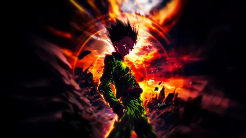 Gon Freecss, Hunter x Hunter, 5K wallpaper
