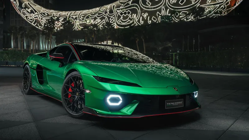 Lamborghini Temerario Wallpaper 8K