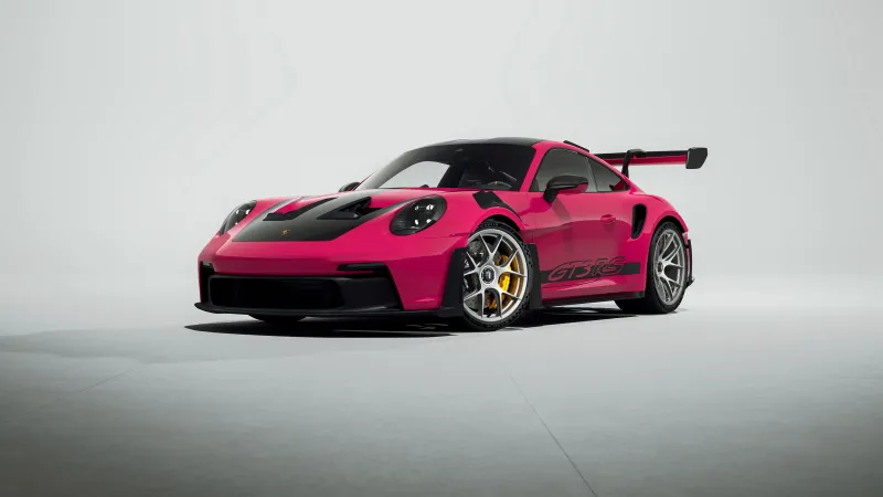 Pink Porsche 911 GT3 RS