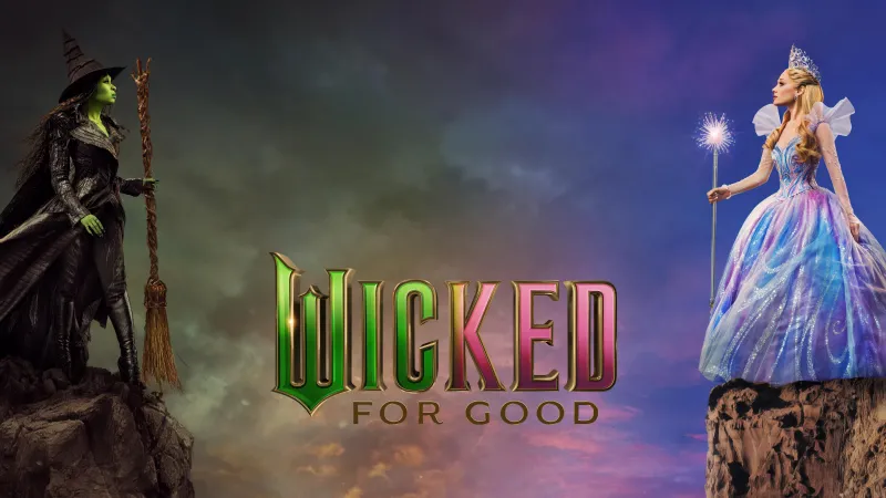 Wicked: For Good, Cynthia Erivo, Ariana Grande, 5K wallpaper