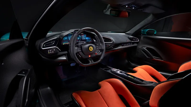 Ferrari 296 Speciale, 2025 Interior, Car Wallpaper