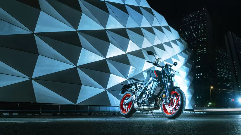 Yamaha MT-09, Naked bikes, 5K background