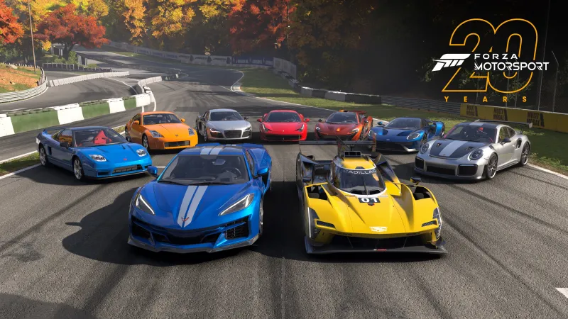Forza Motorsport, 20th Anniversary, Forza Motorsport 20 Years wallpaper, Race track, Sports cars
