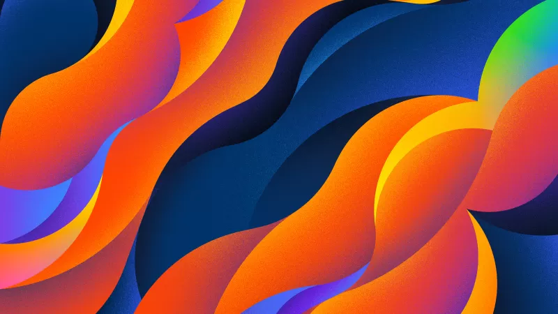 Colorful background, Texture, Multi color, Orange, Illustration