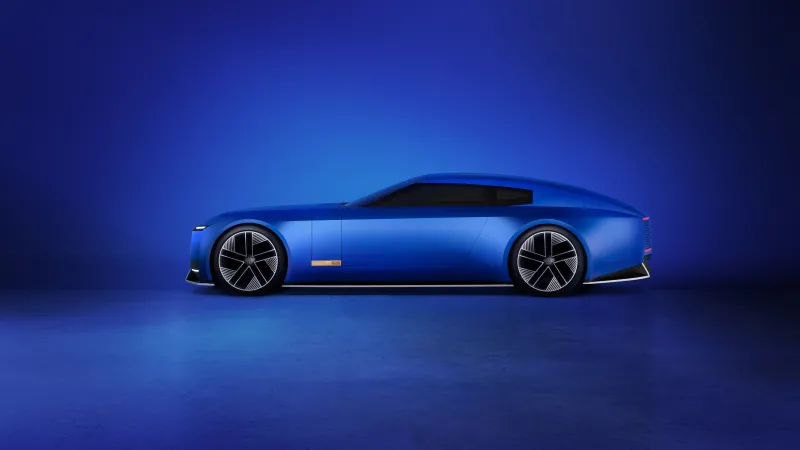 Jaguar Type 00 French Ultramarine, 8K wallpaper