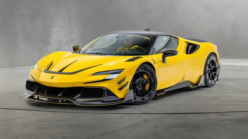 Ferrari SF90 Mansory, 5K wallpaper