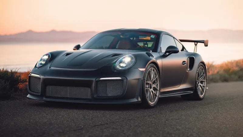 Porsche 911 GT2 RS Weissach package, 5K wallpaper