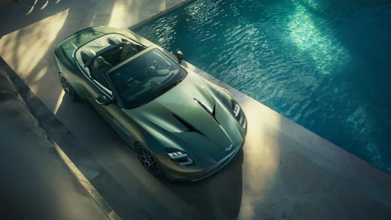 Aston Martin Vanquish Volante, 8K wallpaper