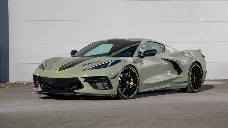 Chevrolet Corvette Stingray 3LT Coupe, 2025, 5K wallpaper