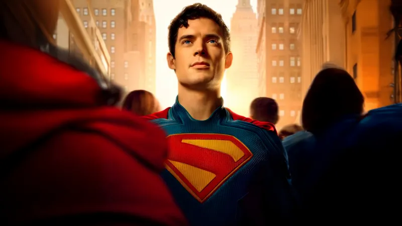 Superman Wallpaper, David Corenswet, 8K, Key Art