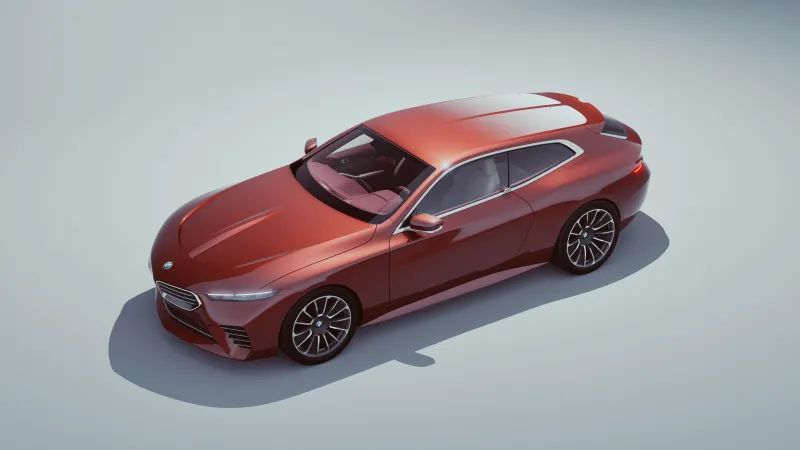 BMW Concept Speedtop 2025, 8K wallpaper