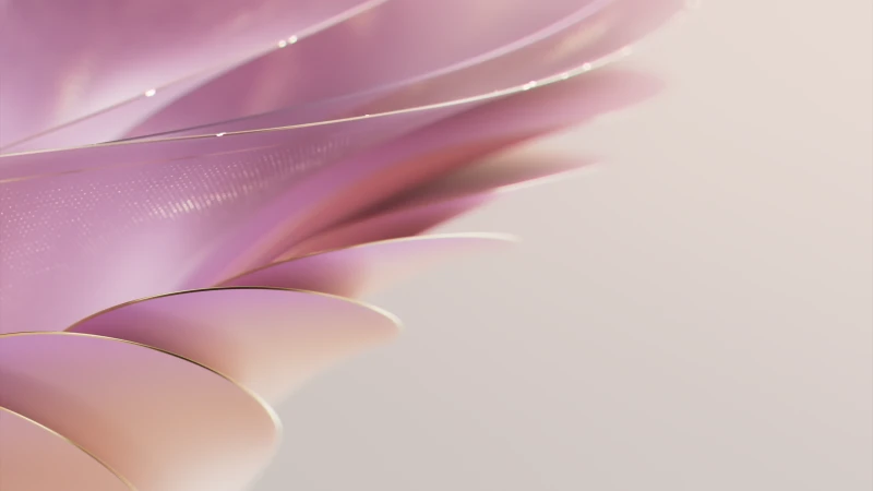 Pink Abstract Wallpaper, Waves, Elegant Light Backgrounds