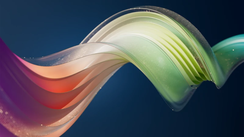 Abstract Art Wallpaper, Fluid Gradient, Pastel Colors