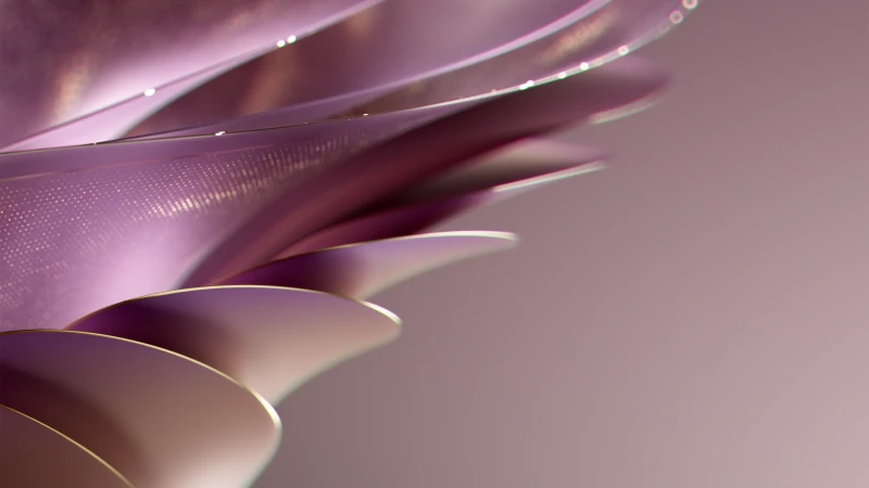 Abstract Layers Wallpaper, Purple Abstract, Modern Design, Light Backgrounds