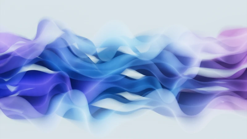 Waves Wallpaper, Fluid Gradient, Abstract