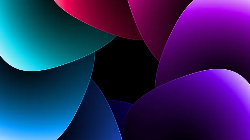 Aperture, Colorful Gradient Abstract, 8K wallpaper