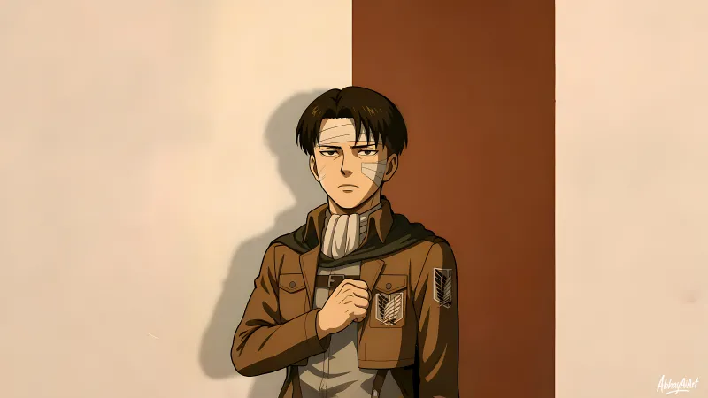 Levi Ackerman, 8K wallpaper, Attack on Titan