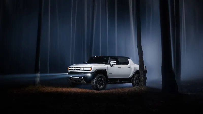 GMC Hummer EV Electric SUV, 5K wallpaper