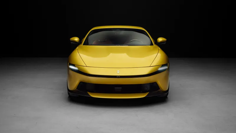 Ferrari Amalfi wallpaper 8K