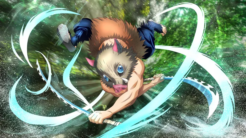 Inosuke Hashibira, 5K background