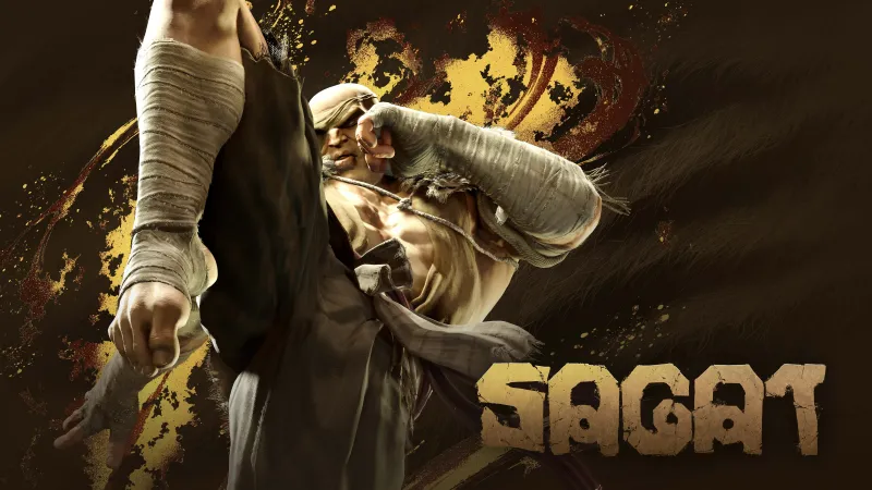 Sagat, Street Fighter 6, 8K wallpaper