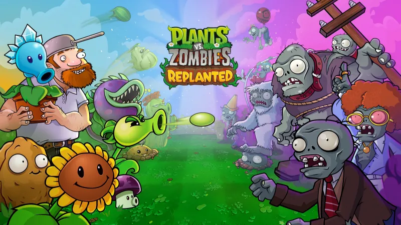 Plants vs. Zombies: Replanted, Crazy Dave, Zombies, Colorful, 4K wallpaper