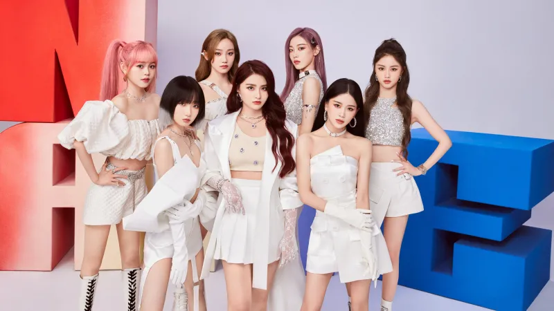 Say My Name, K-pop group, Girl group, White outfits, 4K wallpaper