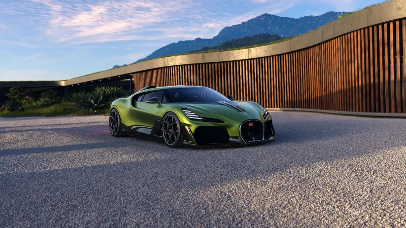 Bugatti Brouillard, 5K background