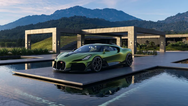 Bugatti Brouillard 5K wallpaper