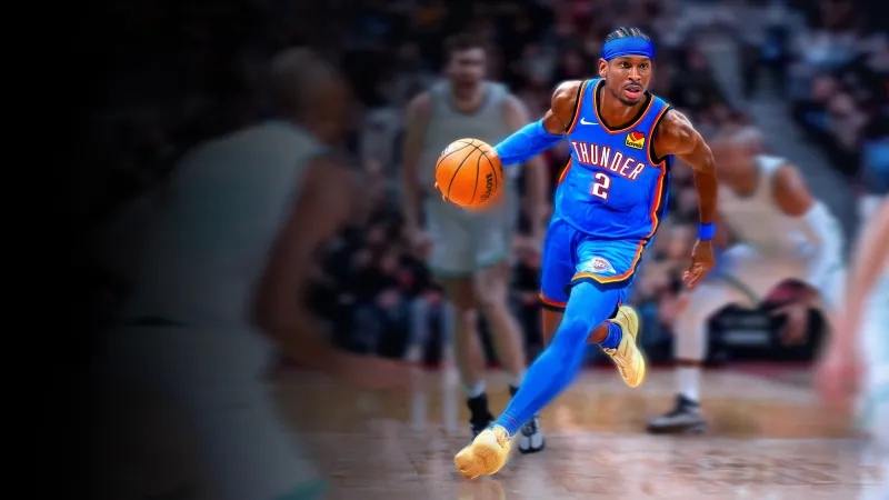 NBA 2K26, Shai Gilgeous-Alexander, OKC Thunder, Video Game wallpaper 4K