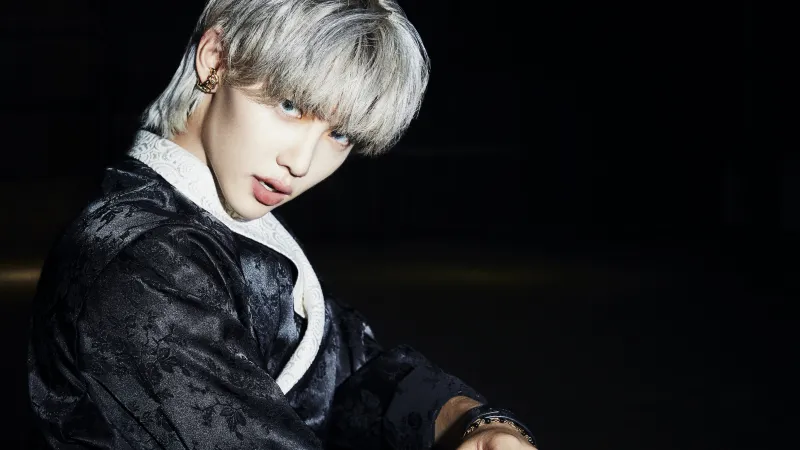 Felix (Stray Kids), Black background 5K