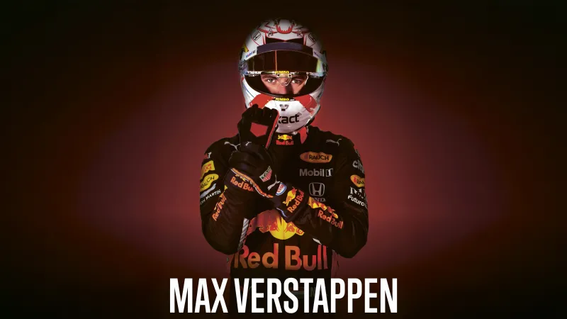 Max Verstappen, Dark background 5K