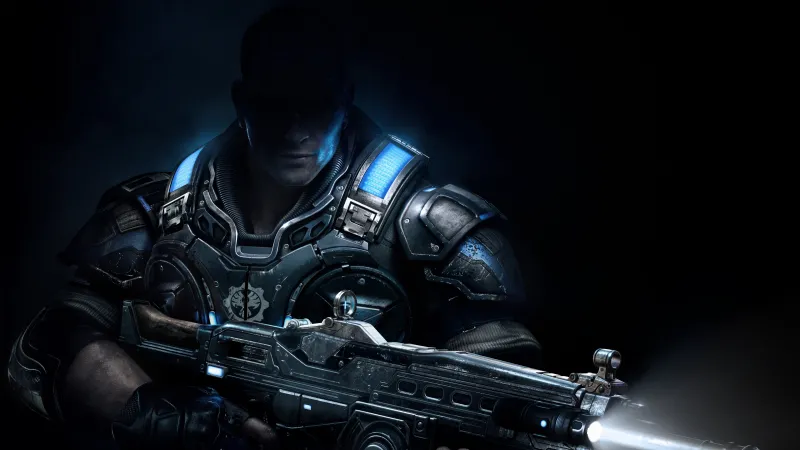 Gears of War wallpaper, Marcus Fenix