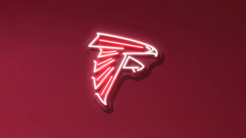 Atlanta Falcons, Neon logo