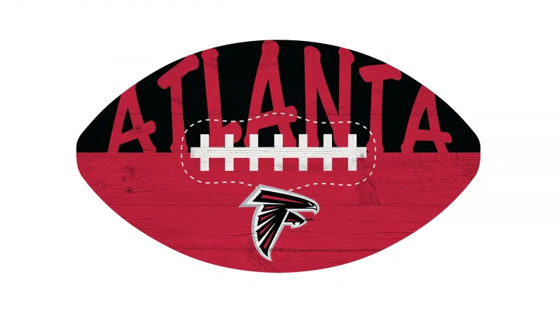 Atlanta Falcons, White background 5K