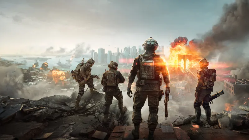 Battlefield 6 Textless Game Art