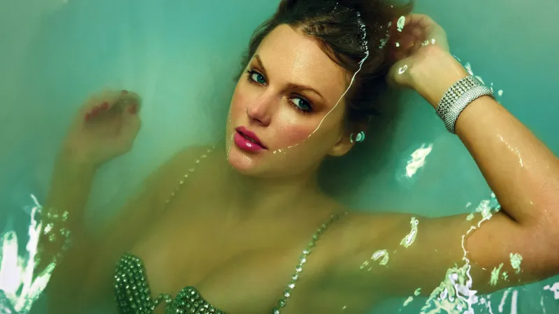 Taylor Swift, The Life Of A Showgirl, 5K wallpaper
