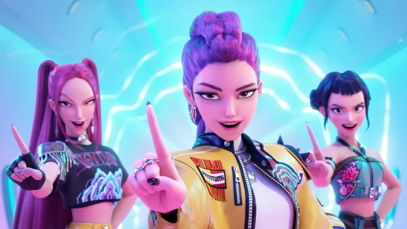 Rumi, Mira, Zoey, Netflix KPop Demon Hunters