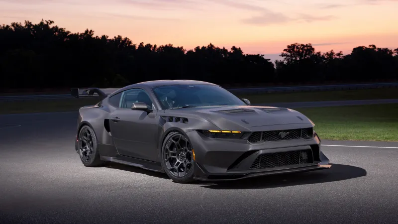 Ford Mustang GTD Liquid Carbon 2026, 8K wallpaper