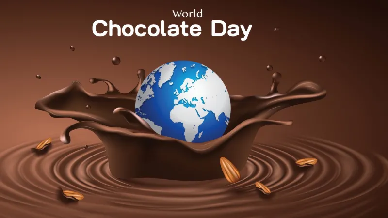World Chocolate Day, Ultrawide 8K wallpaper, July