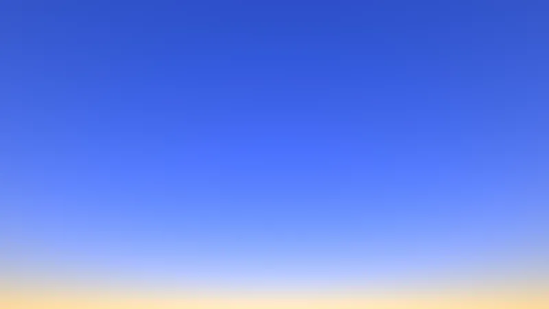 Abstract sky wallpaper, Sky gradient, Sunset colors, Minimalist background, Blue and yellow