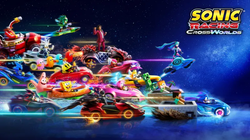 Sonic Racing: CrossWorlds, Nintendo Switch, PlayStation 5, PlayStation 4, Xbox One, Xbox Series X and Series S, PC Games