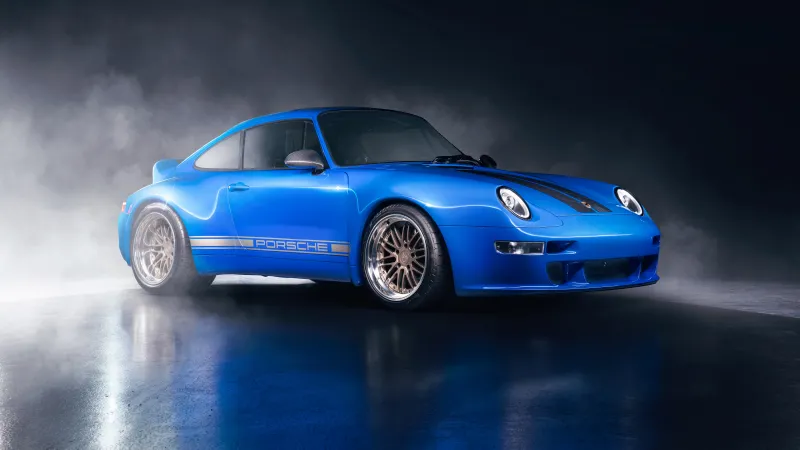 Porsche 911 Gunther Werks 400R Coupe Brooklyn, Dark background 8K