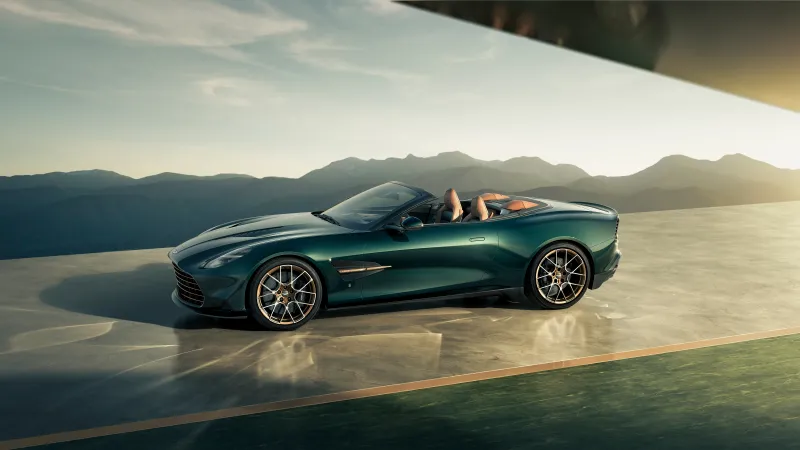 Q by Aston Martin Vanquish Volante Anniversary Edition, Ultrawide 8K wallpaper