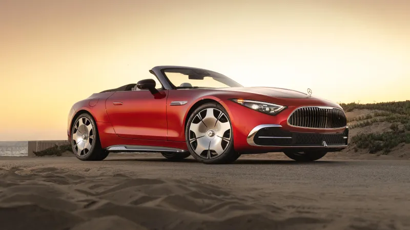 Mercedes-Maybach SL 680 2026, 8K wallpaper
